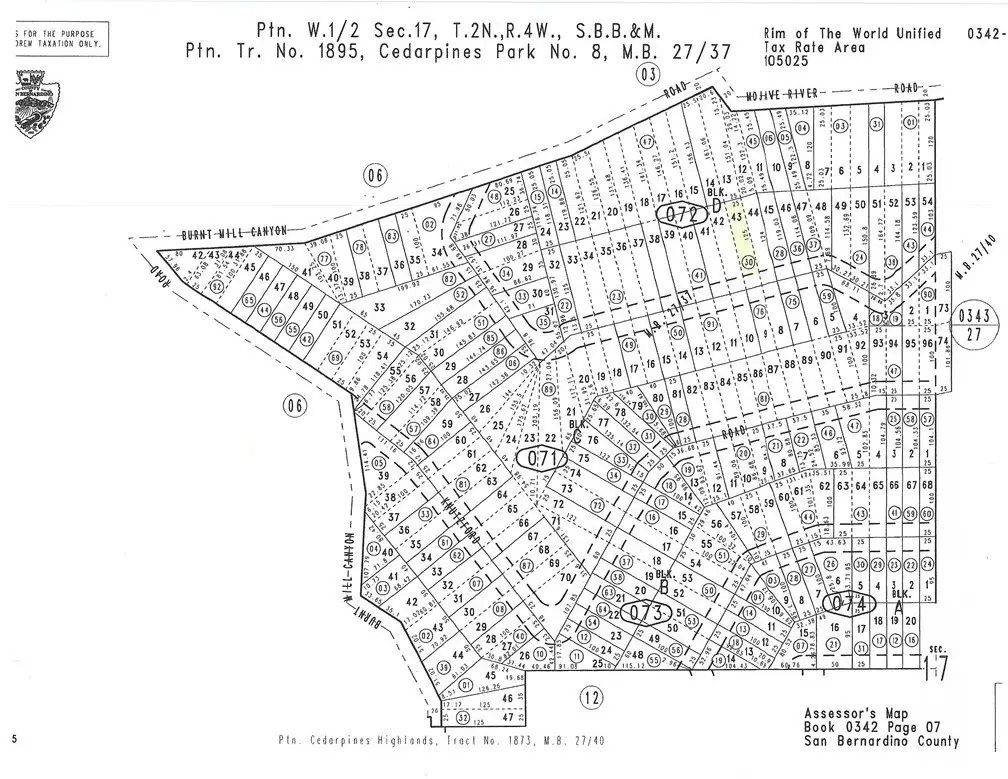 34207243 Mojave River Rd., Cedarpines Park, CA 92322 - #1