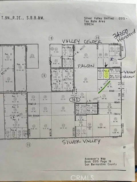 0 Falcon Avenue, Newberry Springs, CA 92365