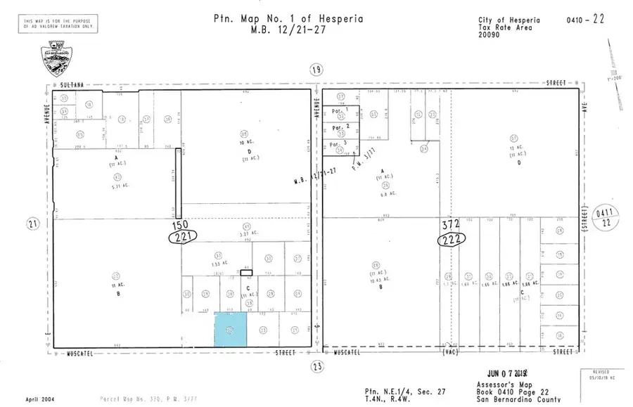 0 Muscatel St., Hesperia, CA 92345 - #3