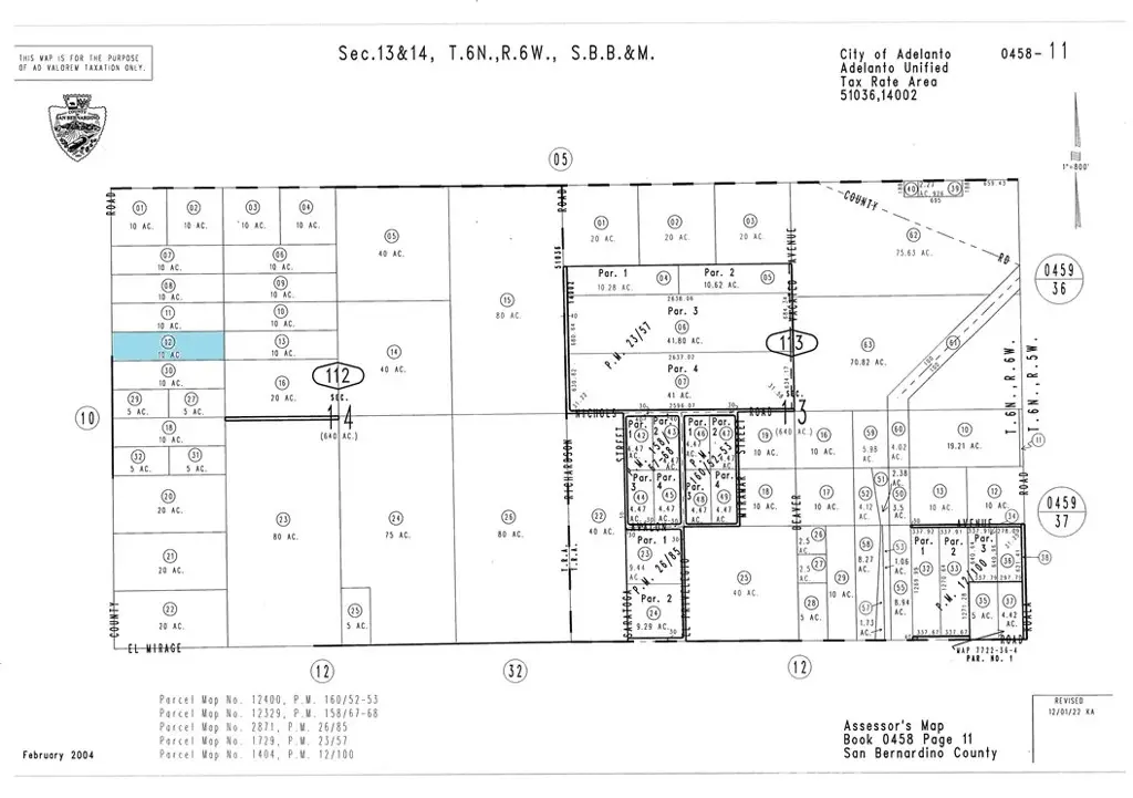 0 Caughlin Rd. #4, Adelanto, CA 92301 - #1