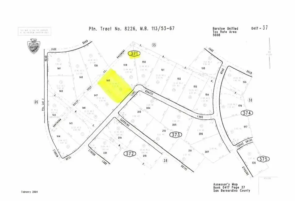 0 Unknown St. 041737108, Barstow, CA 92311 - #1