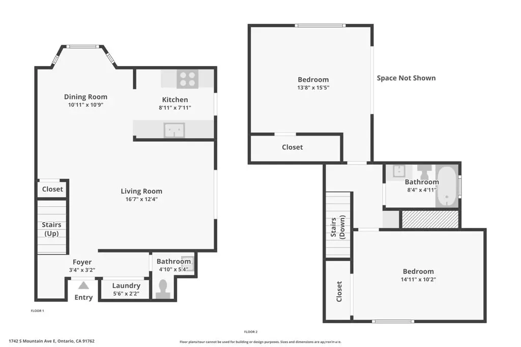 1742 S Mountain Avenue #E, Ontario, CA 91762 - #1