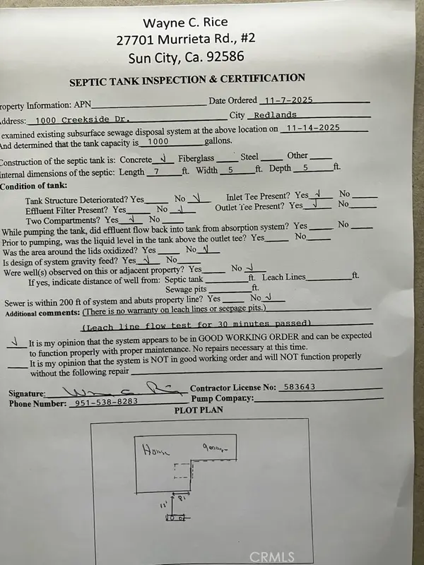 1000 Creekside, Redlands, CA 92373