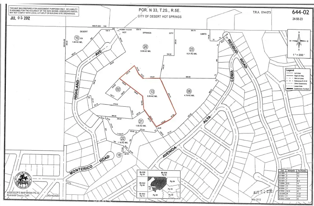 0 Skyline Dr., Whitewater, CA 92282 - #1