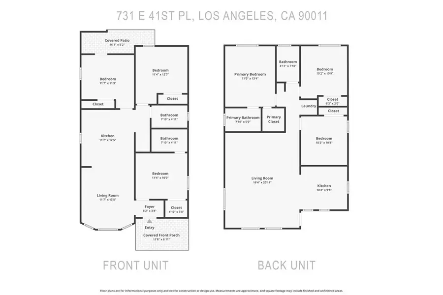 731 E 41st Place, Los Angeles, CA 90011 - #2