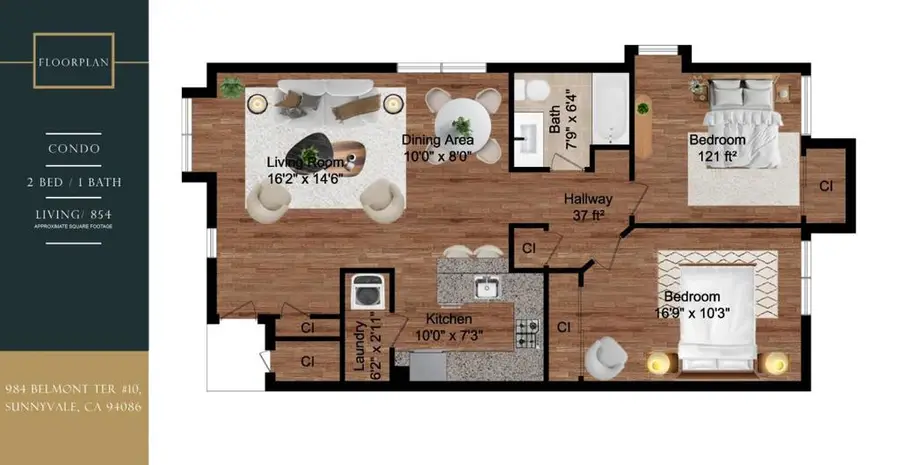 984 Belmont Terrace #10, Sunnyvale, CA 94086 - Image #2