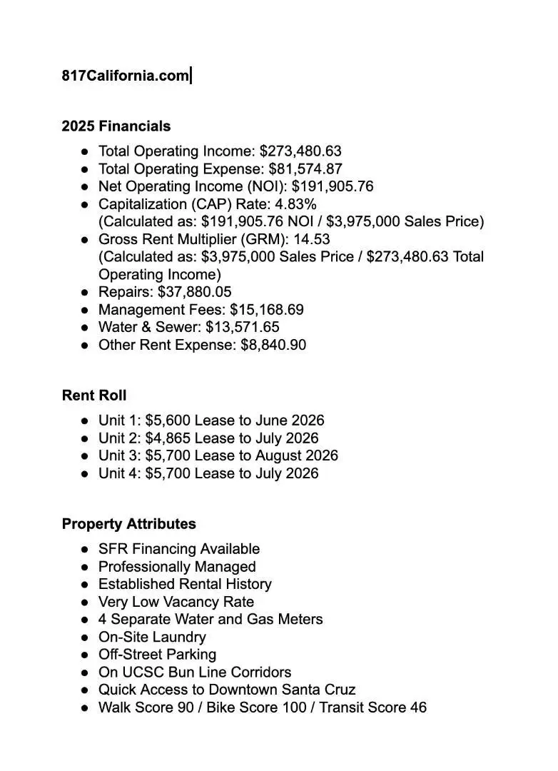 817 California Street, Santa Cruz, CA 95060 - #2