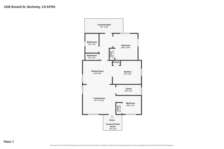 1622 Russell St., Berkeley, CA 94703 - #2