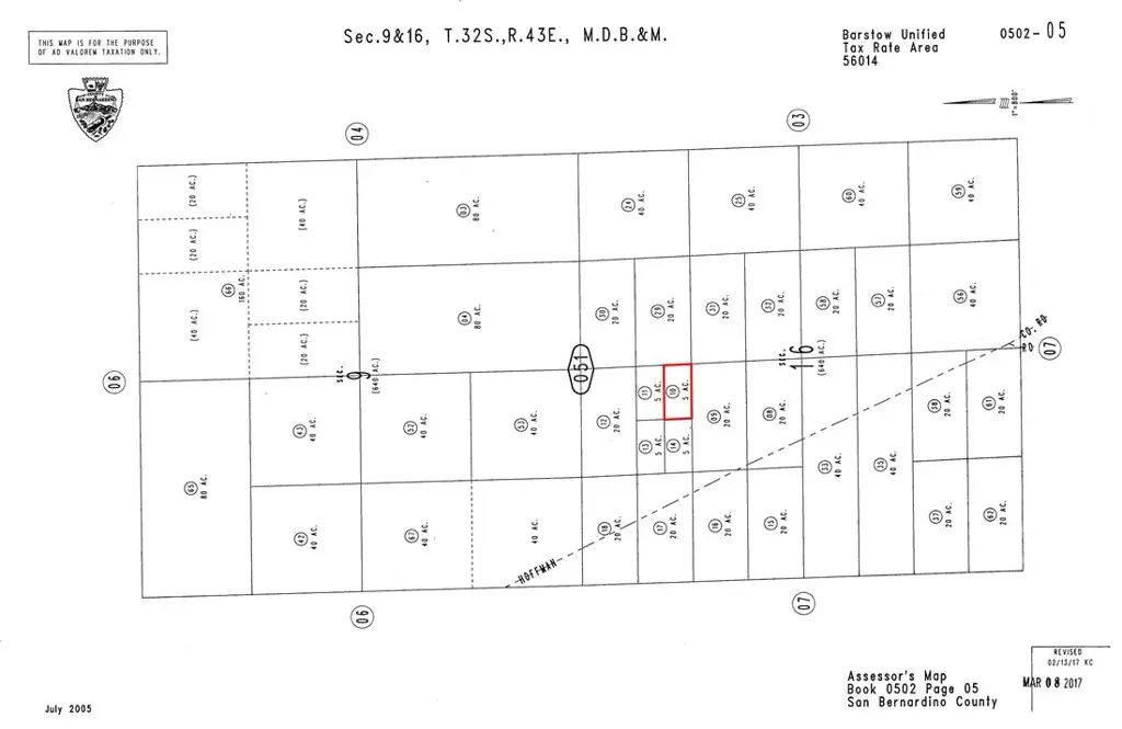 0 Hoffman Road, Hinkley, CA 92347 - #1