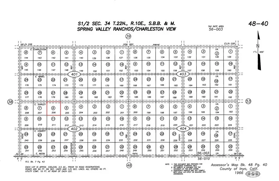 615 E Shirley Lane, Tecopa, CA 92389 - #2
