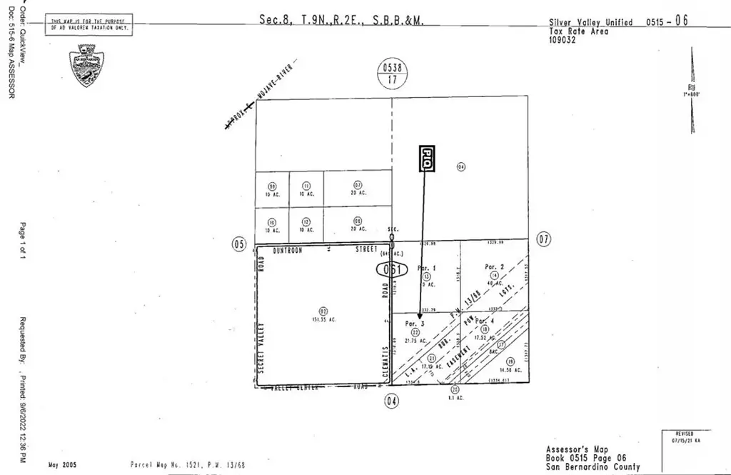 0 Valley Center Rd, Newberry Springs, CA 92365 - Image #1