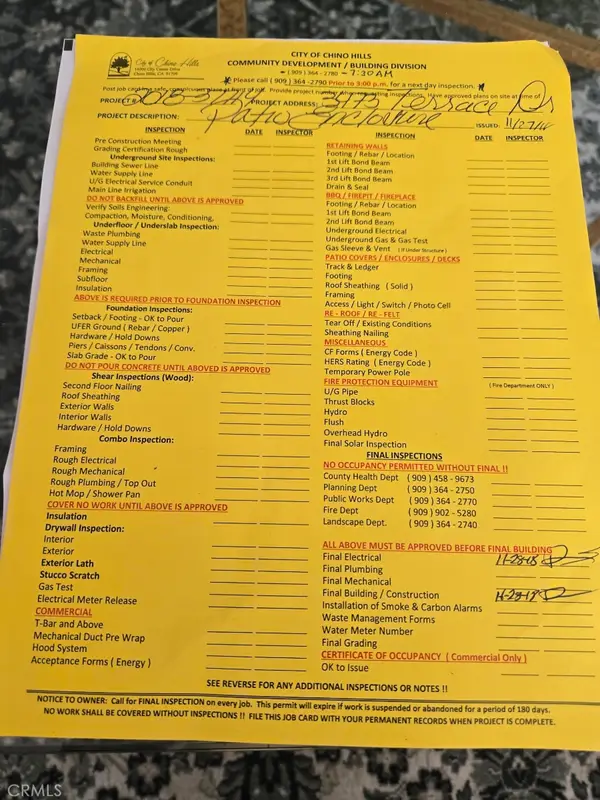 3473 Terrace Drive, Chino Hills, CA 91709