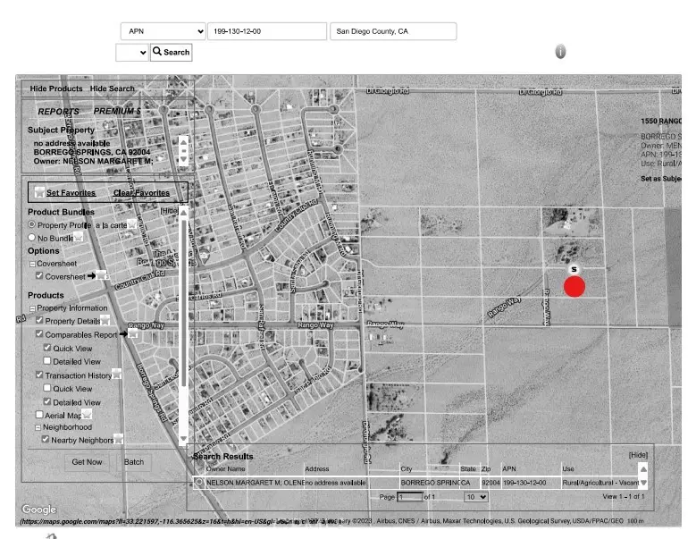 0 Rango Way, Borrego Springs, CA 92004 - Image #2