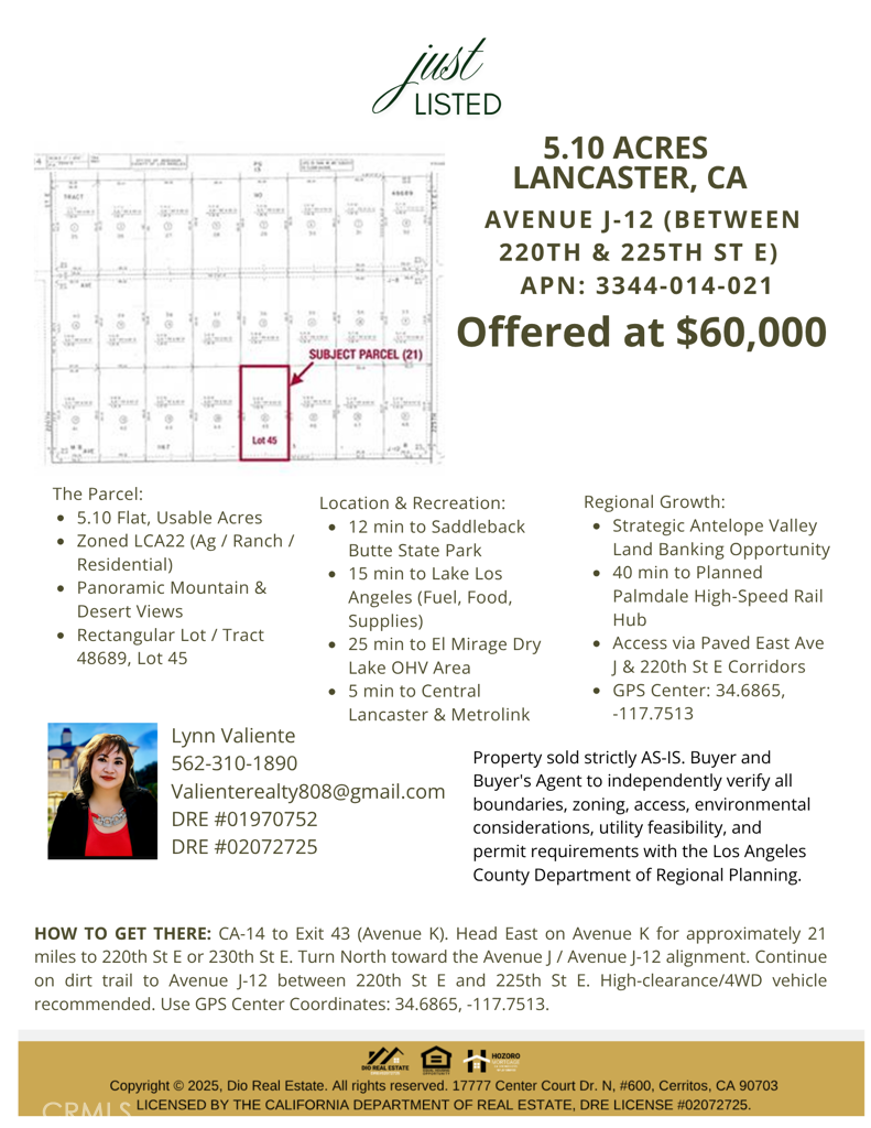 0 Ave J-12 Avenue, Lancaster, CA 93535 - #3