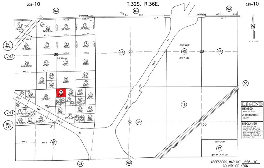 0 Frontage Rd Hwy 58, Mojave, CA 93501 - #3