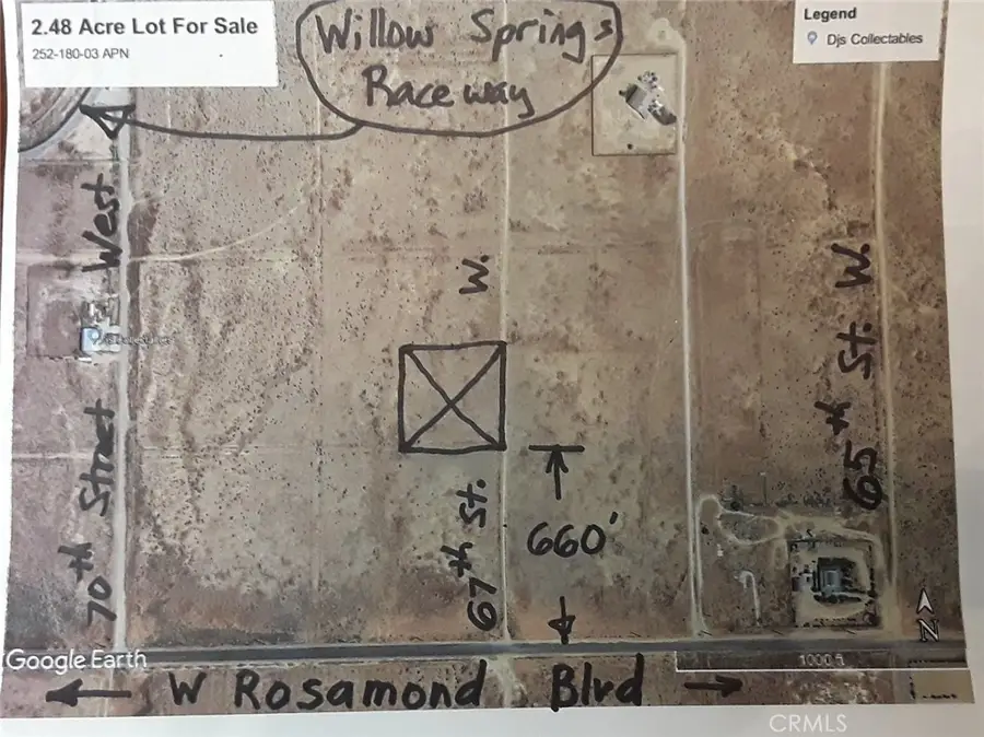 0 67th St W, Rosamond, CA 93560 - #2