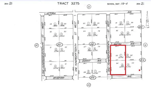 0 114th St W And Brabham Ave, Rosamond, CA 93560