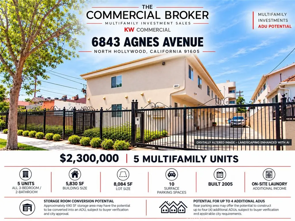 6843 Agnes, North Hollywood, CA 91605 - #1