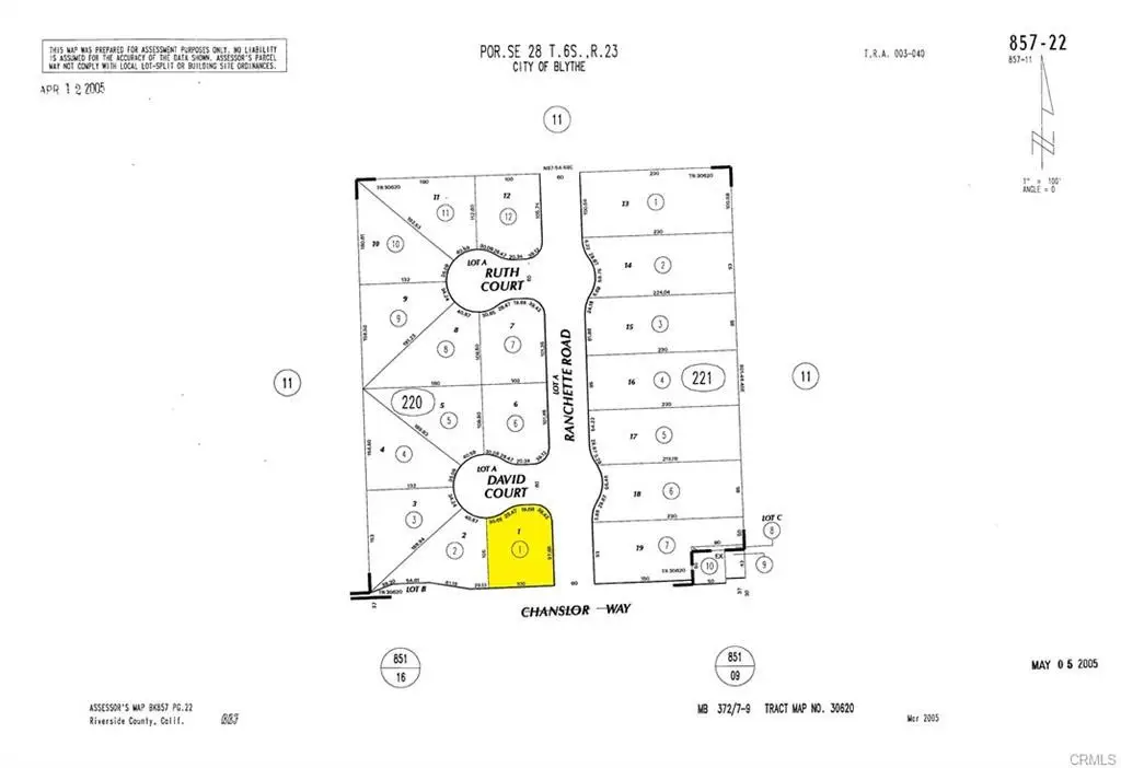 0 Ranchette Estates Lot #1, Blythe, CA 92225 - #1