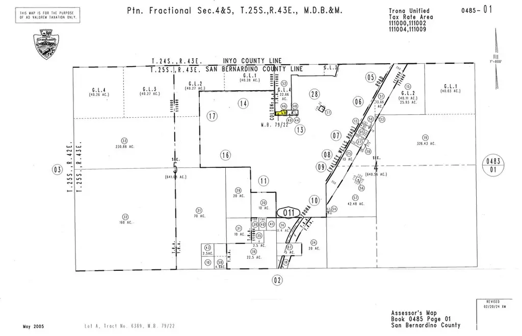 0 Elm Street, Trona, CA 93562 - #1