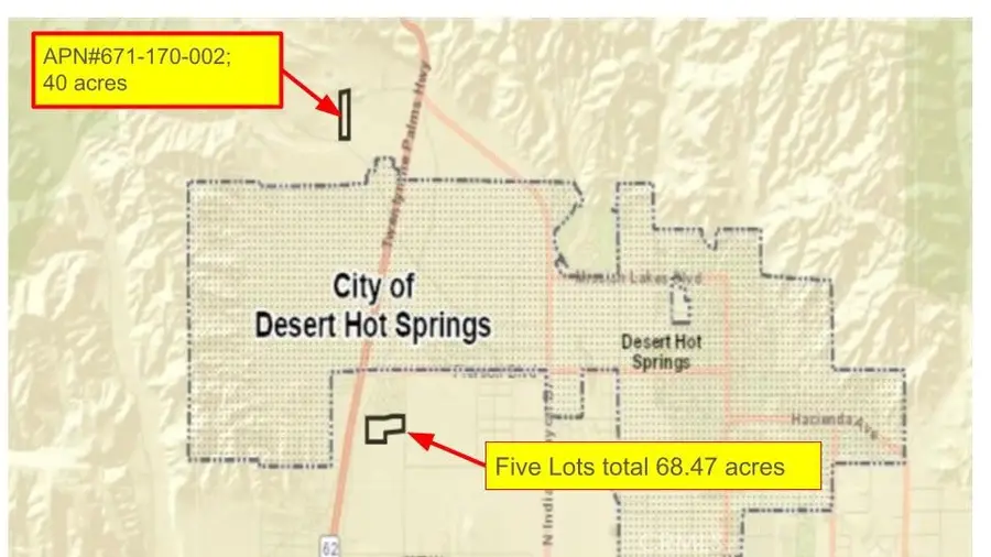 0 Oasis Drive, Desert Hot Springs, CA 92240 - #3