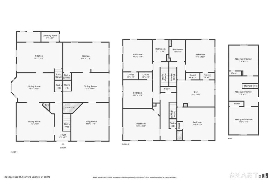 30 Edgewood Street, Stafford Springs, CT 06076 - #3