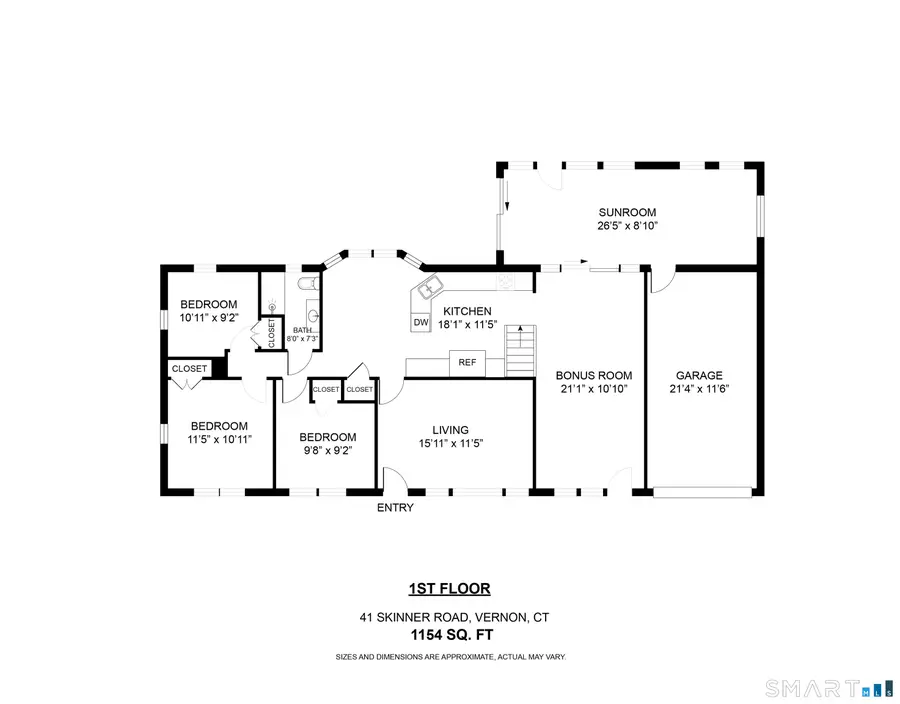 41 Skinner Road, Vernon, CT 06066 - #3