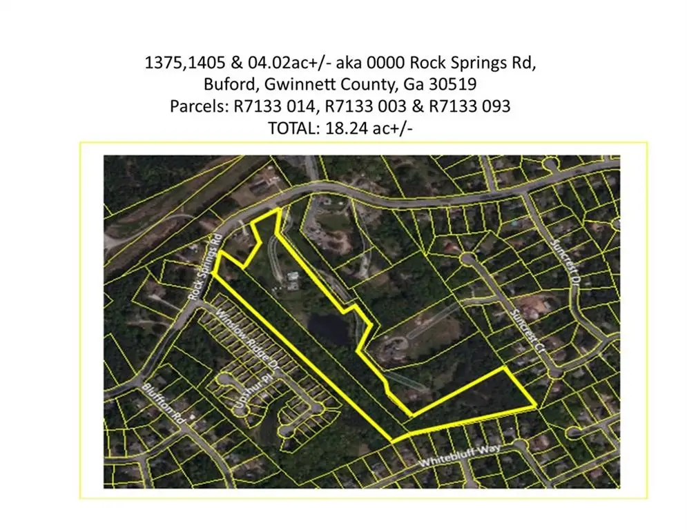 1405 Rock Springs Road, Buford, GA 30519 - #1