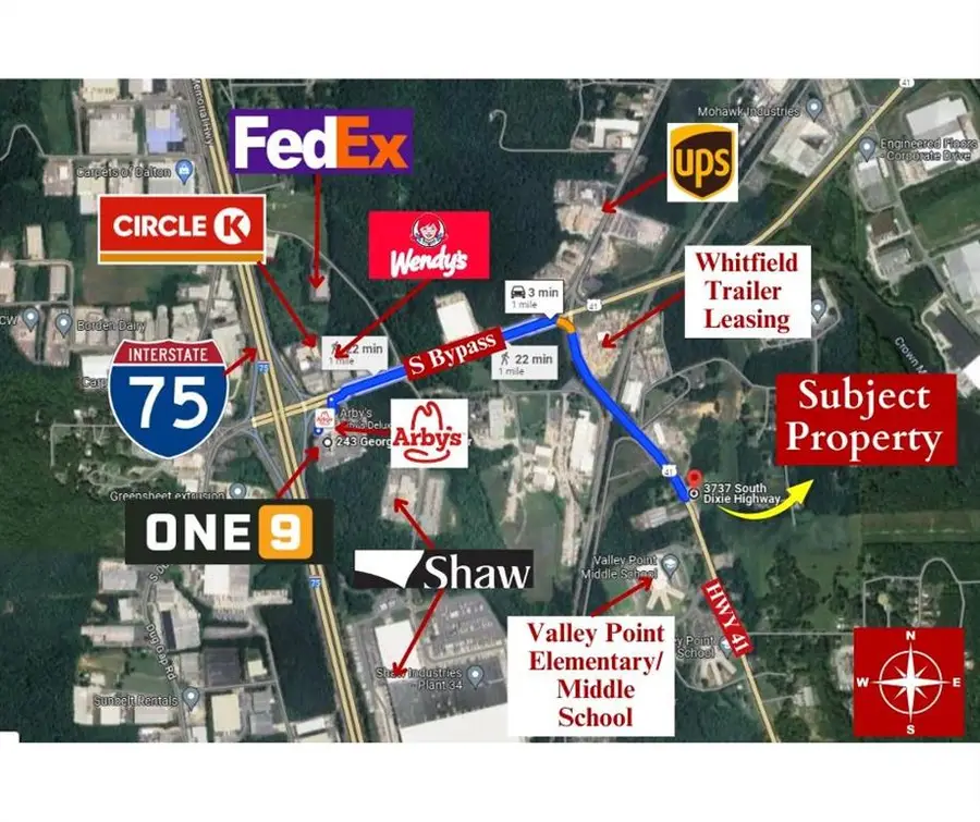 3737 S Dixie Highway, Dalton, GA 30721 - #2