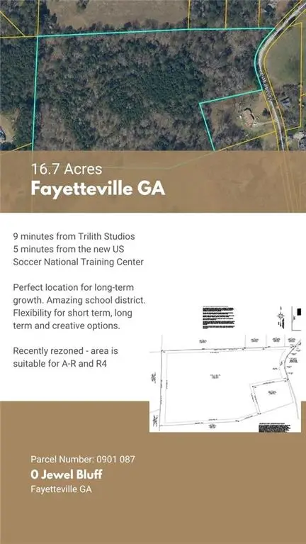 0 Jewel Bluff, Fayetteville, GA 30214