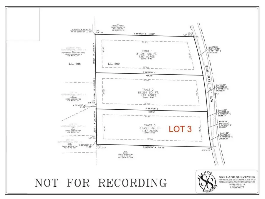 LOT 3 Bow Trail, Woodstock, GA 30188 - Image #3