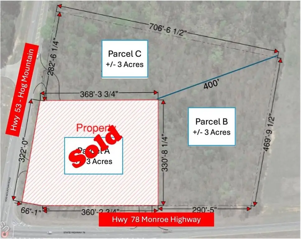 6601 Hog Mountain Hwy - Hwy 53, Bogart, GA 30622 - Image #1