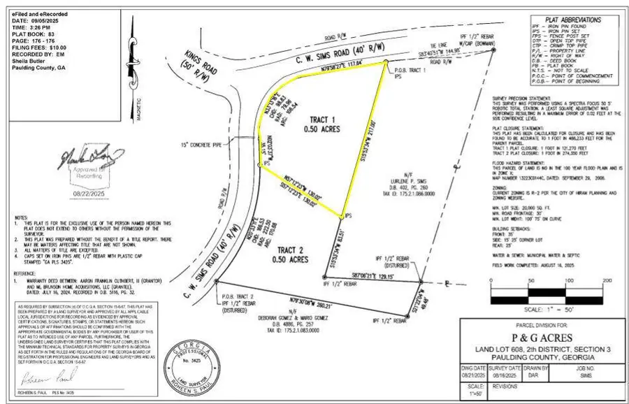 301 C W Sims Rd Drive, Hiram, GA 30141 - #3