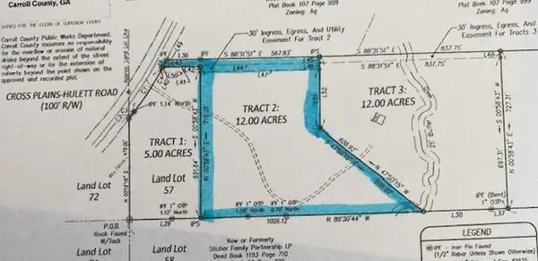 0 Cross Plains Hulett Road, Carrollton, GA 30116