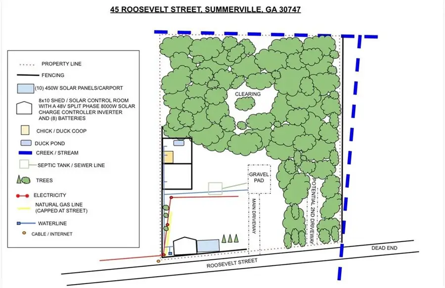 45 Roosevelt Street, Summerville, GA 30747 - #2
