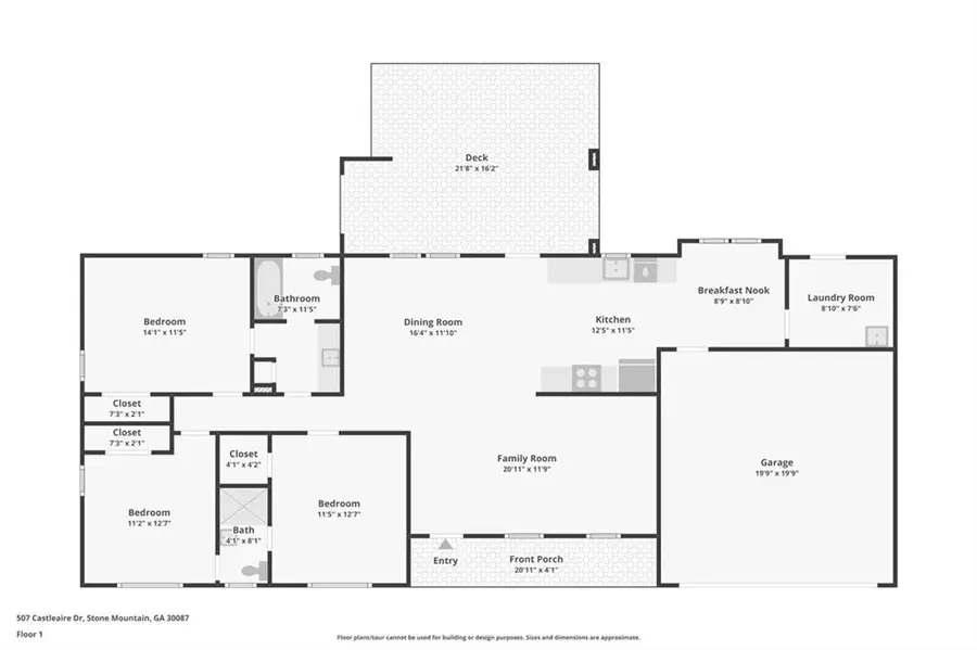 507 Castleaire Drive, Stone Mountain, GA 30087 - #3