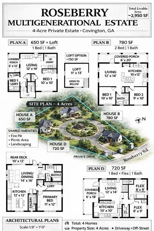 0 Roseberry Road, Covington, GA 30016 - #1