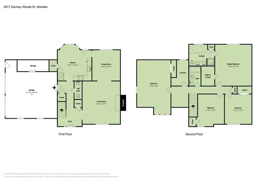 2517 Zachary Woods Drive, Marietta, GA 30064 - #2