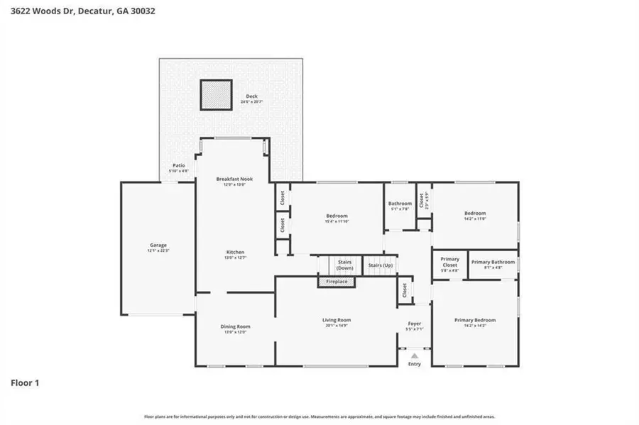 3622 Woods Drive, Decatur, GA 30032 - #3