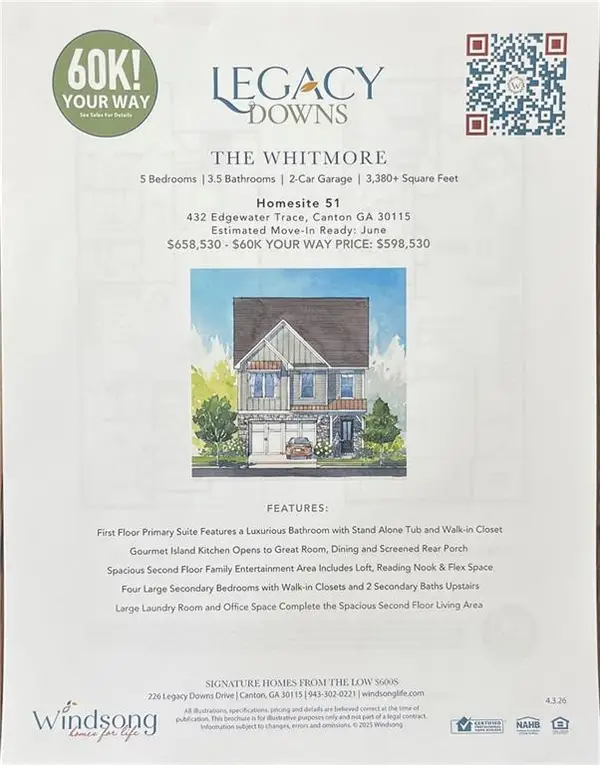 432 Edgewater Chase, Canton, GA 30115