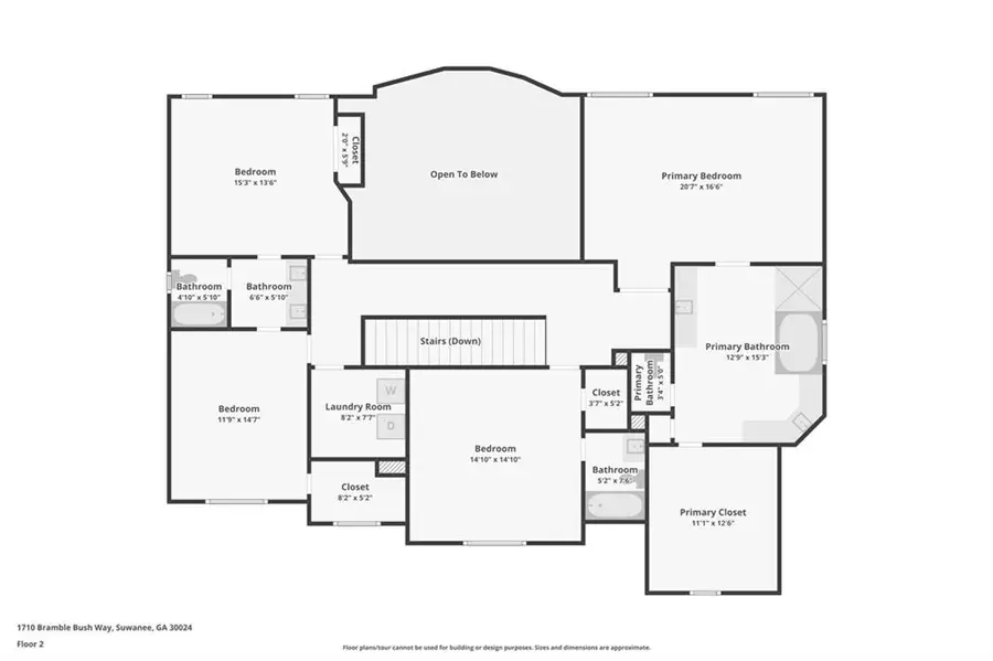 1710 Bramble Bush Way, Suwanee, GA 30024 - #3