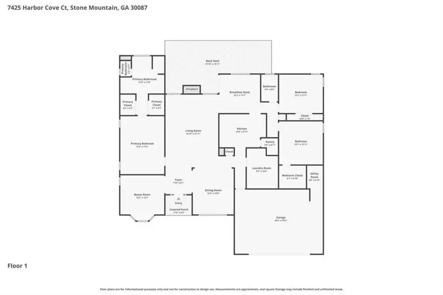 7425 Harbor Cove Lane, Stone Mountain, GA 30087 - #2