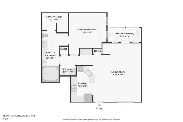 400 17th Street Nw #1233, Atlanta, GA 30363