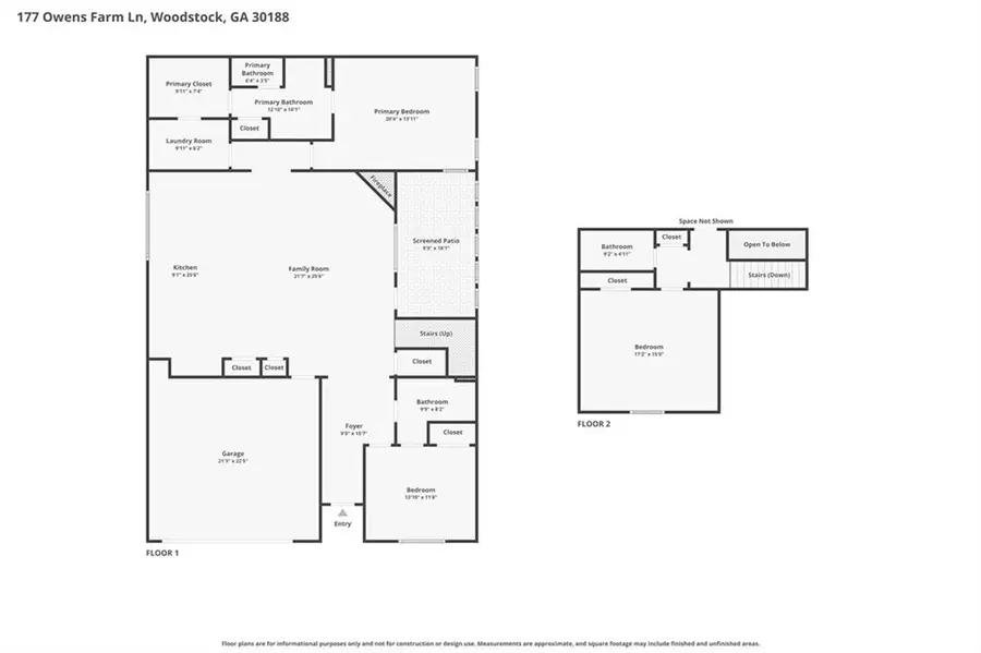 177 Owens Farm Lane, Woodstock, GA 30188 - #2