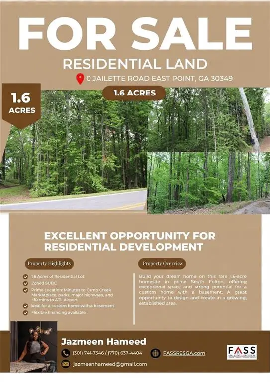 0 Jailette Road, South Fulton, GA 30349 - #1