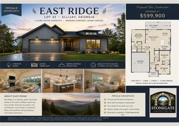 Lot 32 East Ridge Ln, Ellijay, GA 30536
