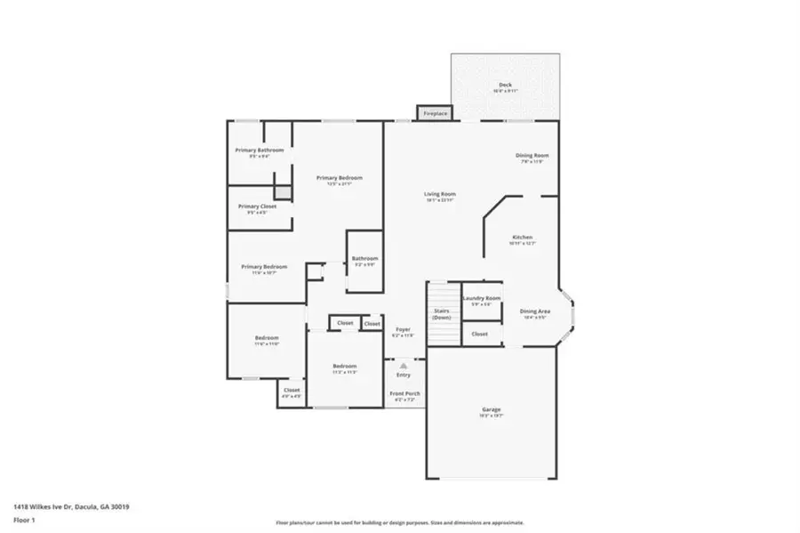 1418 Wilkes Ive Drive, Dacula, GA 30019 - #2