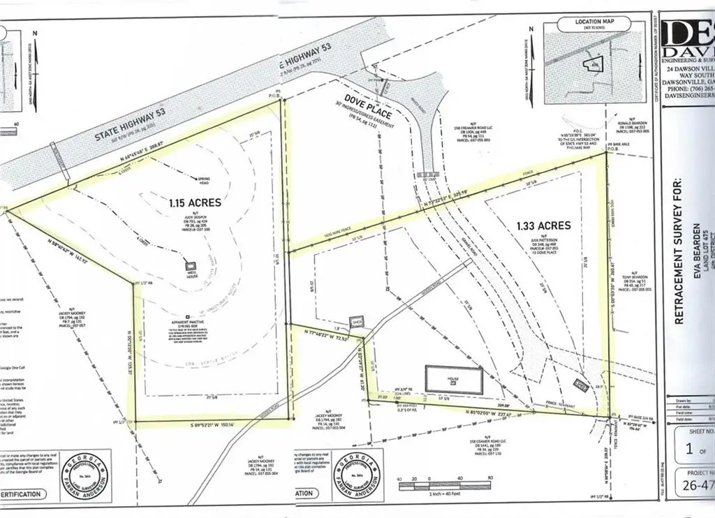 72 Dove Pl / Hwy 53, Dawsonville, GA 30534 - #1