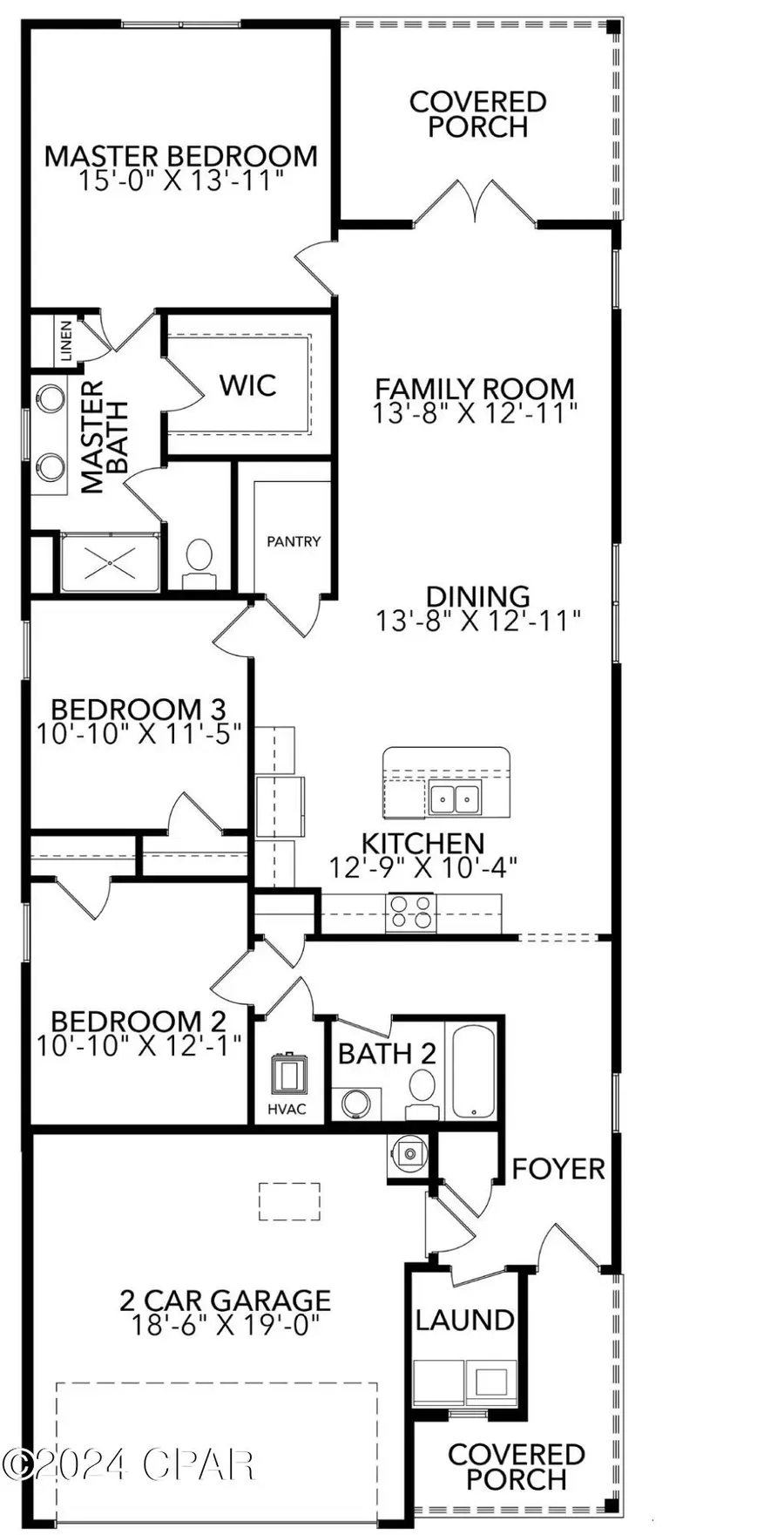 4900 Rosemary Street, Panama City, FL 32404 - #2