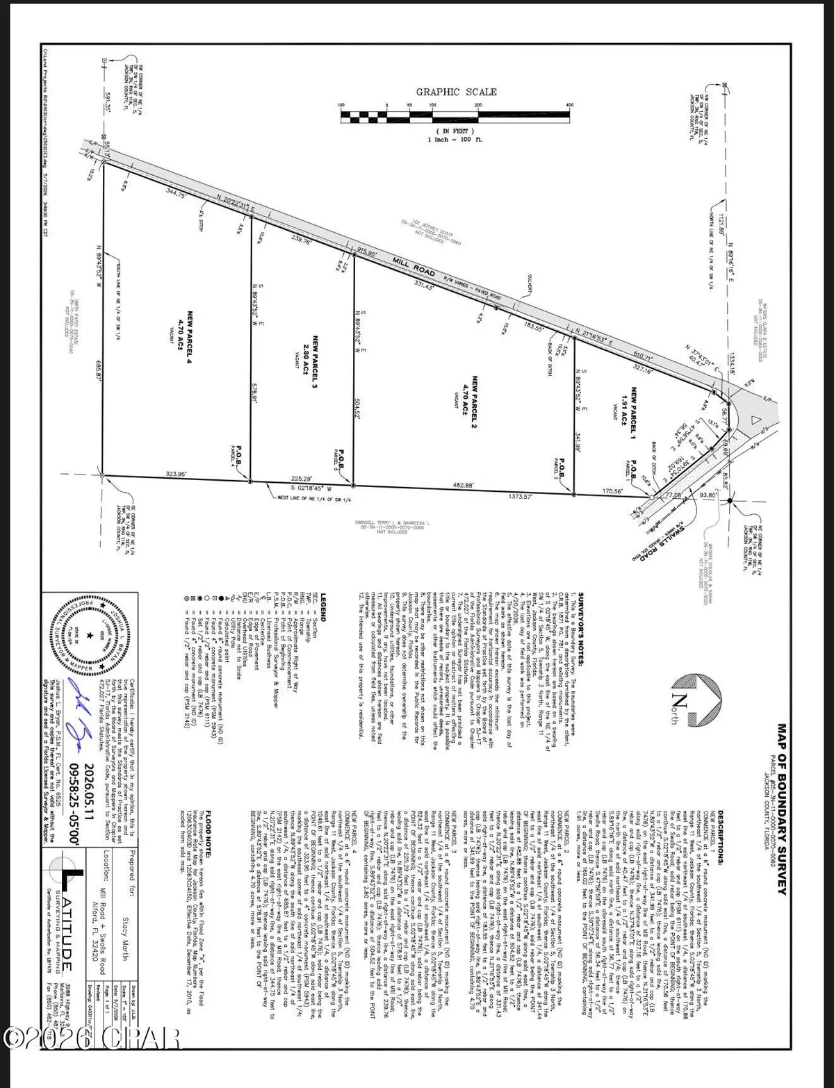 TBD Mill Road, Alford, FL 32420 - #1